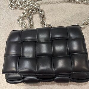 Bottega Veneta Nappa Intrecciato Padded Chain Cassette satchel authentic
